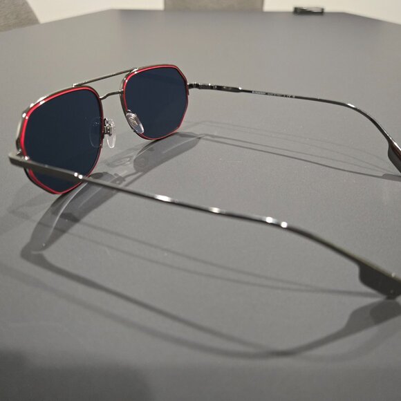 Burberry Henry Sunglasses Silver/Grey B 3140 1003/80 57-18-145 - Picture 7 of 14